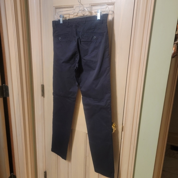 NWT Mens sz 29 x 30 Club Monaco Connor Chino Black Pants - Picture 3 of 8